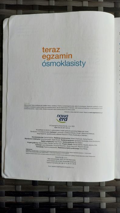 Egzamin ósmoklasisty z j. Polskiego  Repetytorium i arkusze