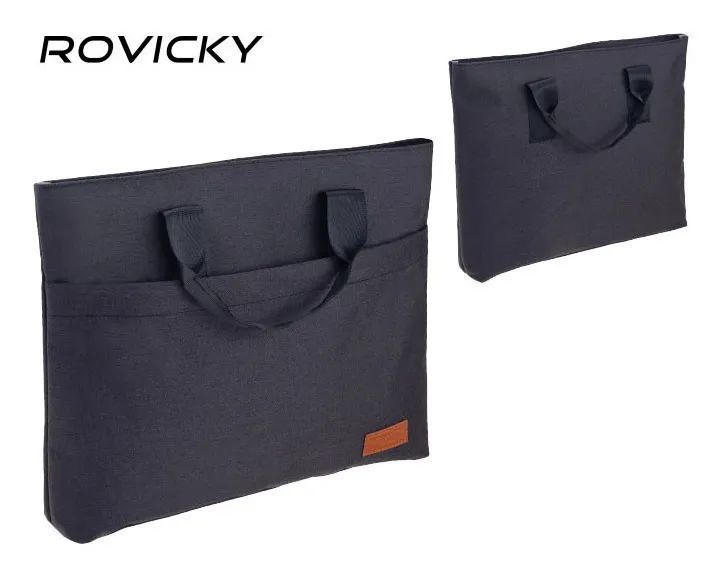 Torba na laptopa czarna Rovicky