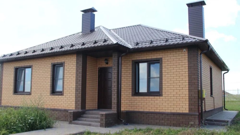 Строительство домов из газобетона,под ключ.Фундамент.Кровля.