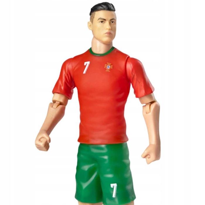 Figurka Cristiano Ronaldo Portugal 20cm ruchoma z piłką