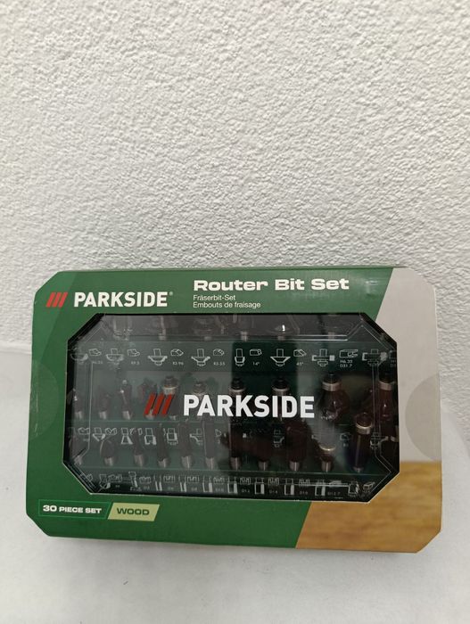 Набір фрез по дереву Parkside PFB 30 8мм (30 шт) з Німеччини, фрези