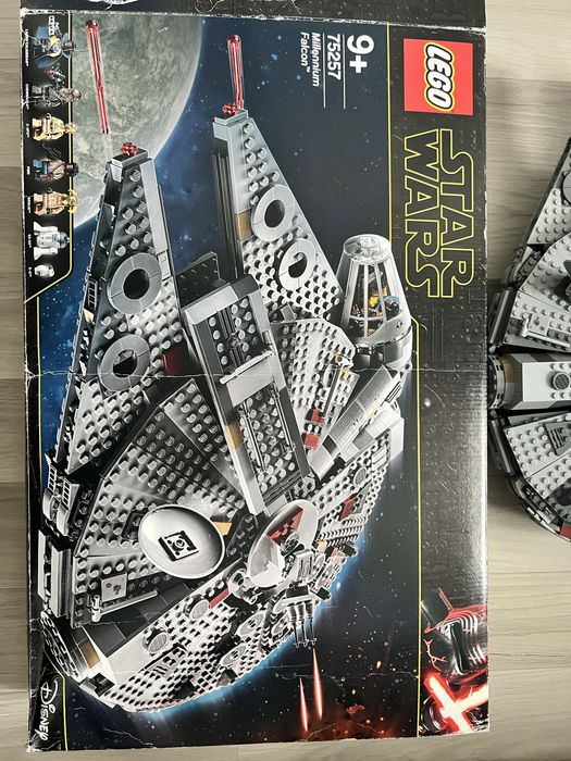LEGO Star Wars 75257 Sokół Millennium - BEZ FIGUREK