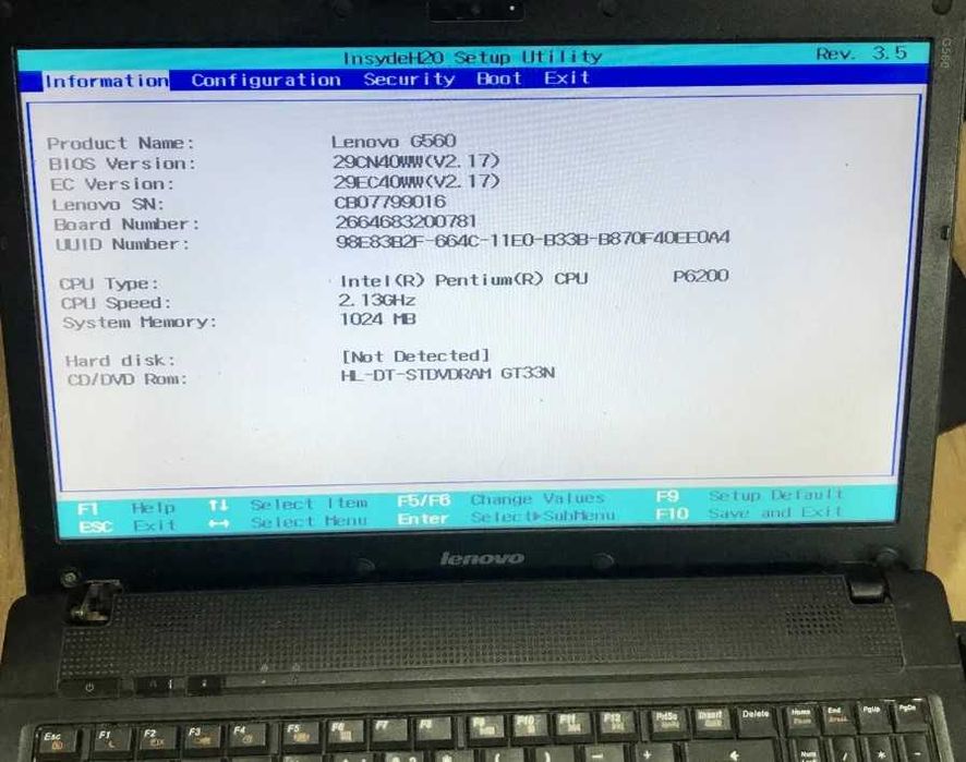 Материнская плата ноутбука Lenovo G560 G565  Z560 (NIWE2 LA-5752p)