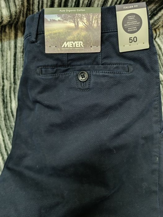 Мужские брюки чиносы Meyer Italian Fit р.50
