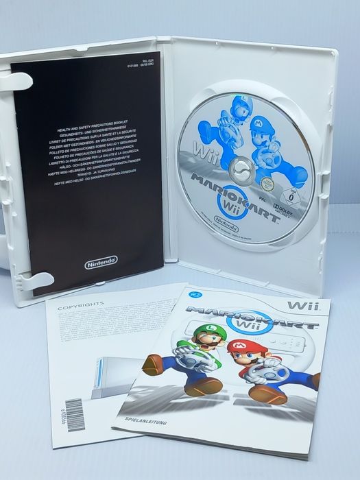 Mario Kart + kierownica Nintendo Wii