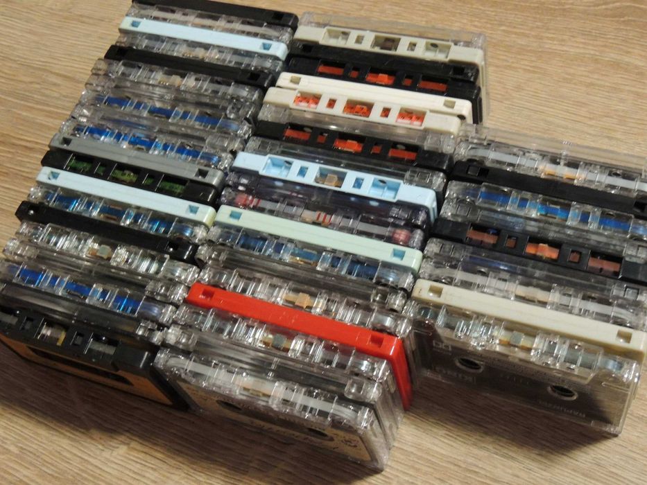Zestaw kaset magnetofonowych 50 sztuk