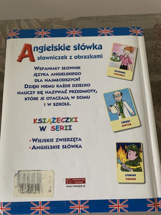 Slowniczek angielskie slowka dla dzieci