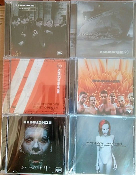 Manson Prodigy Rammstein CD まとめ+1 cd marilyn manson - Хобби, отдых и спорт - OLX.ua