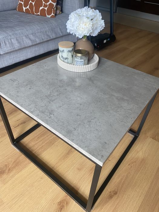 Jysk Stolik kawowy Dokkedal 60X60 Betonczarny