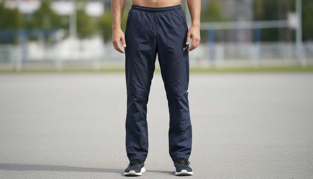 Бігові штани Nike Ranning XL Оригінал спортивні нейлон Стан відмінний!