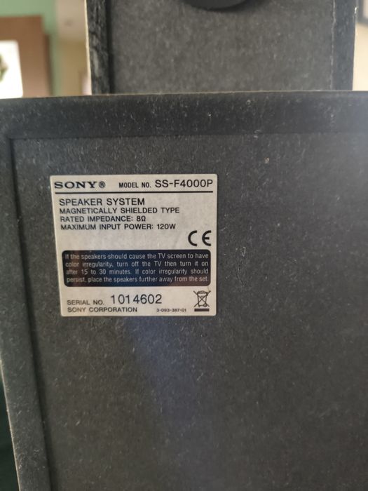 Zestaw kina domowego SONY STR-DH 500