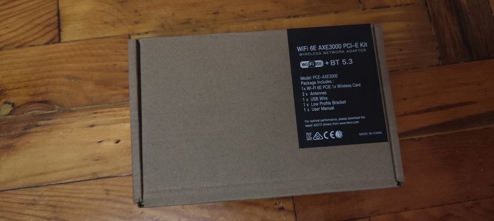 Wi-Fi адаптер 3000 Мбит/сек AXE3000 Wireless Network Adapter