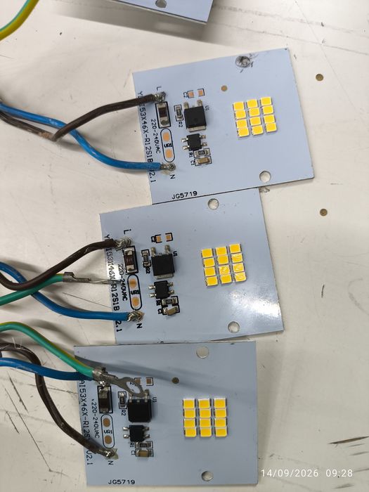 Dioda 10W 230V gotowa na lampę oświetlenie warsztatowe