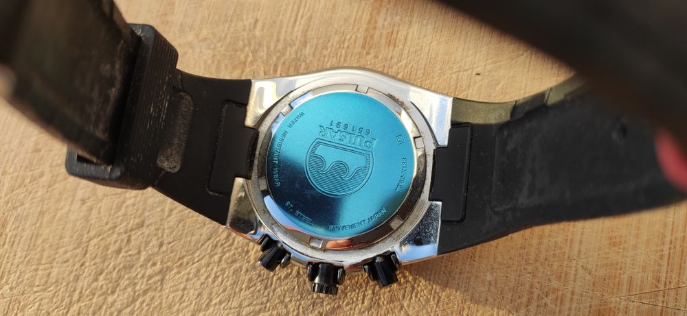 Relógio Pulsar Chronograph 100M – Seiko Group