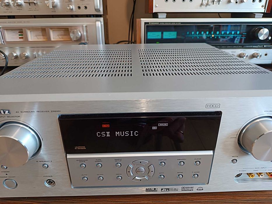 Amplituner AV Marantz ZR 6001 (kino domowe, kolumny, tv, dvd, itp.)