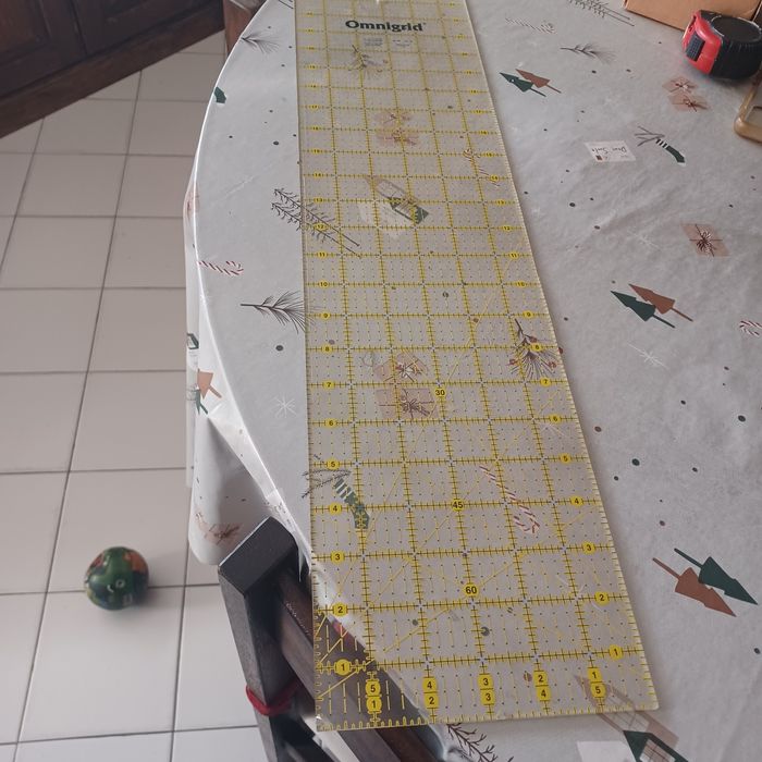 Régua para corte e costura