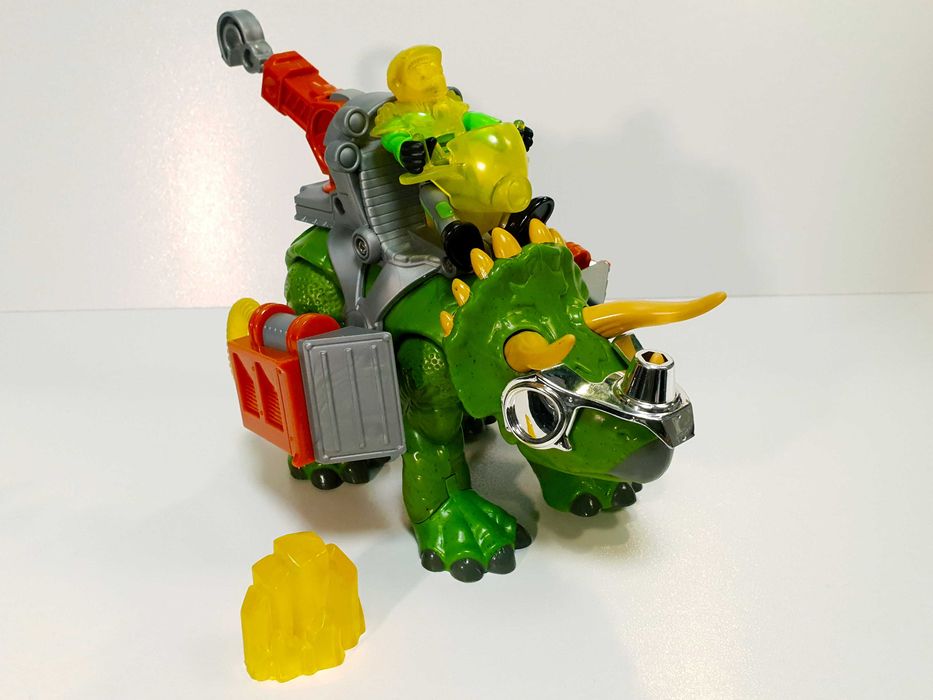 Fisher Price Imaginext Dino Tech Triceratops W6022 , Pterodactyl W1907