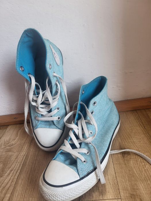 Trampki Converse All Star – błękitne / turkusowe – rozmiar 39