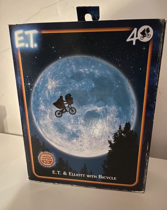 Neca E.T & Elliot c/bicicleta