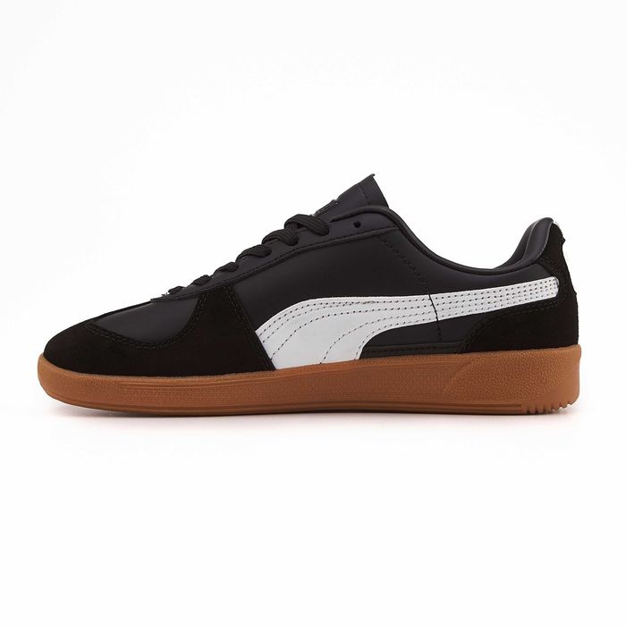 Жіночі кросівки Puma Palermo Leather "Black White Gum" Розміри 36-41