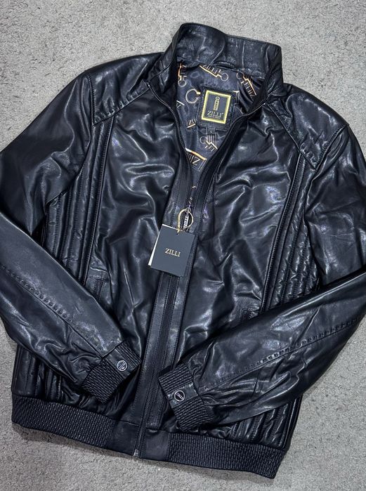 Розпродаж! PHILIPP PLEIN, ZILLI, BRIONI, нові шкіряні куртки преміум