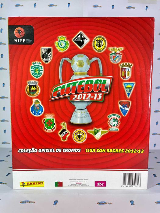 Caderneta Futebol 2012-13 Panini + 220 Cromos