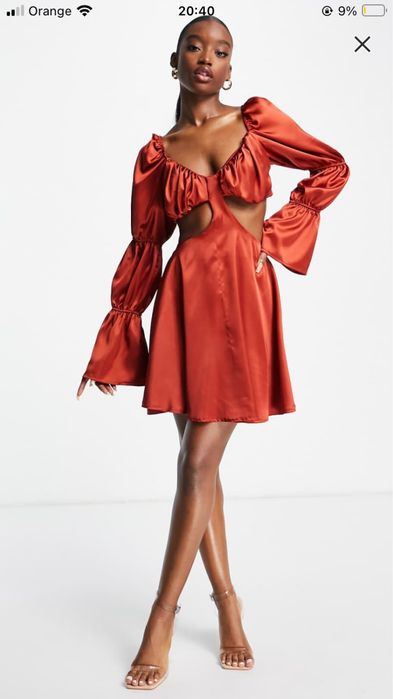 NOWA sukienka z wycięciami M