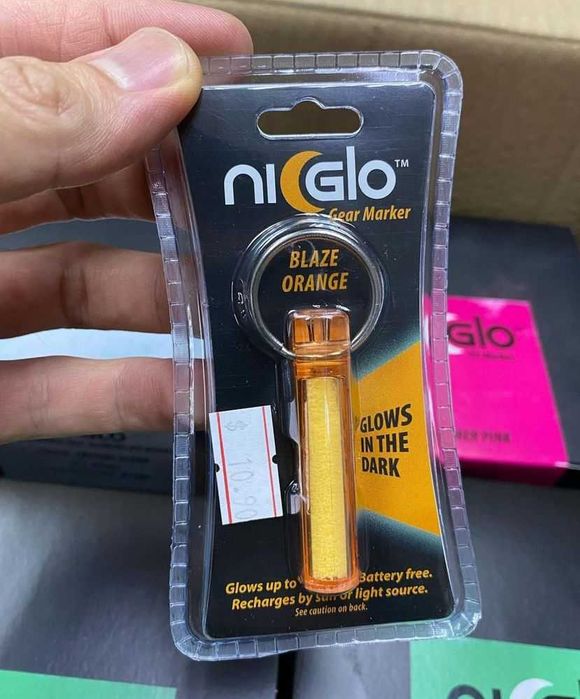 СВЕТОВОЙ БРЕЛОК Ni-Glo(фонарик,поплавок,пигмент,катафот,индикатор,маяк