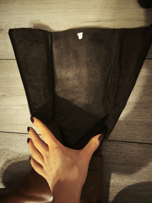 Kozaki Wittchen skóra