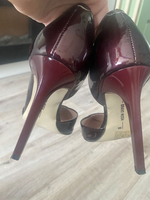 Туфлі шкіра класичні лакові bravo moda