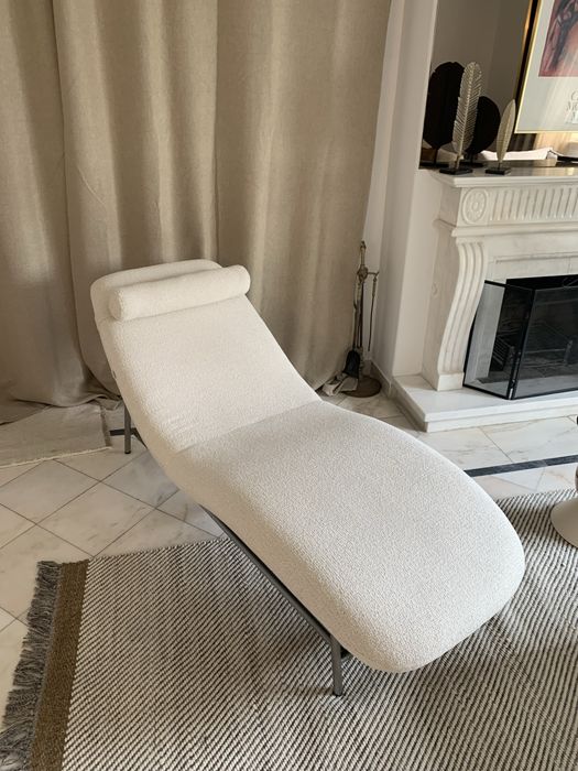 Cadeira de leitura off white
