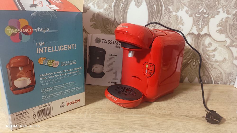 Кавомашина Bosch Tassimo Vivy 2 TAS1402_eu