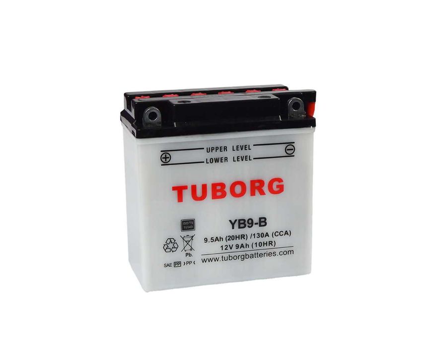 Akumulator Tuborg YB9-B 12V 9Ah 130A ,Rynkowa 1
