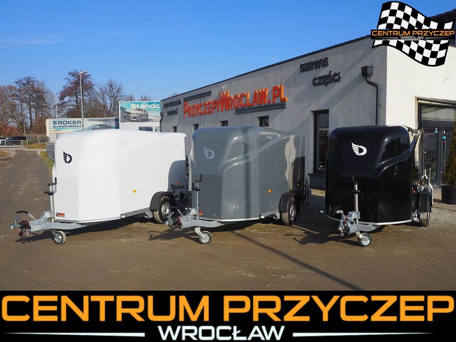 Debon CARGO 2 / TRAP/ DRZWI BOCZNE / FURGON / KONTENER / BAGAŻOWA  Nowa / Rampa / Moto / Quad / Bagażowa / DMC 750 - 1300 KG