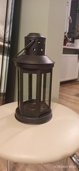 Lampion metalowy  na świeczki