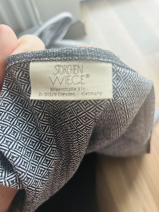 Chusta tkana Storchenwiege Leo