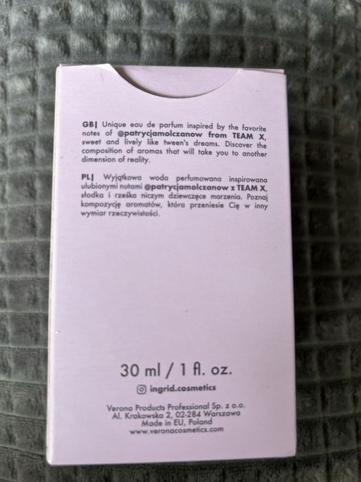 Perfum Team X Patrycji Mołczanow