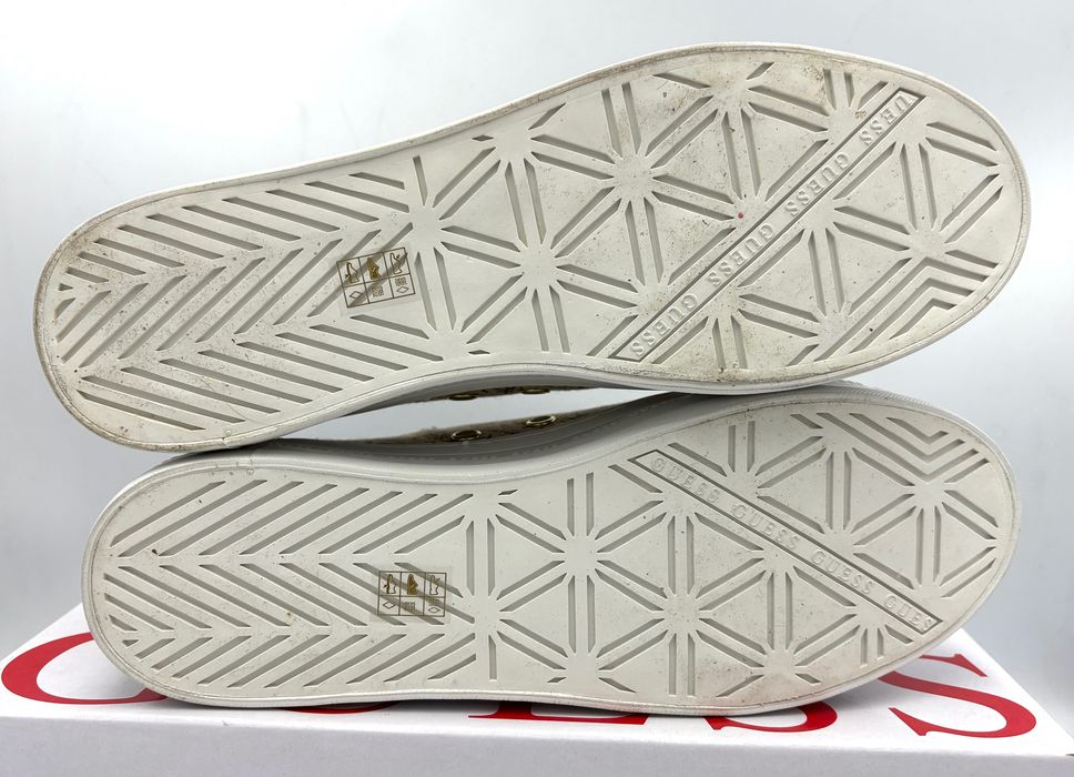 ‼️Nowe oryginalne trampki GUESS Brigs5 złote beżowe 38 AZ 094