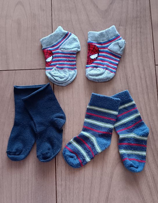 7 pares de meias bebé (12 a 24 meses)