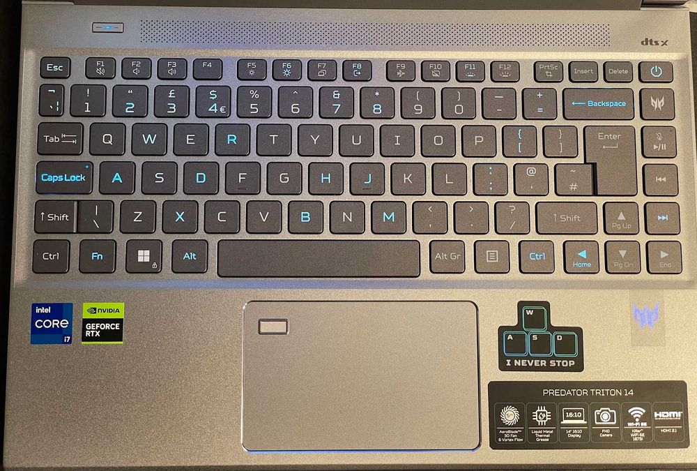 Predator Triton 14 i7-13700H RTX 4070 14''WQXGA 165Hz 16GB 1TB SSD W11