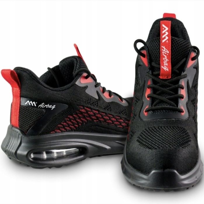 Buty robocze męskie ROBOCZE sportowe Oddychające rozm od 41 do 47