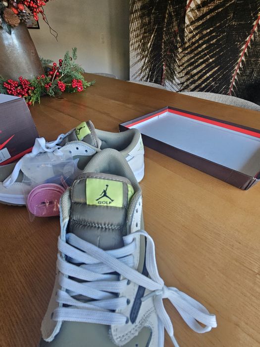 Air Jordan 1 Retro Low Golf Travis Scott Neutral Olive