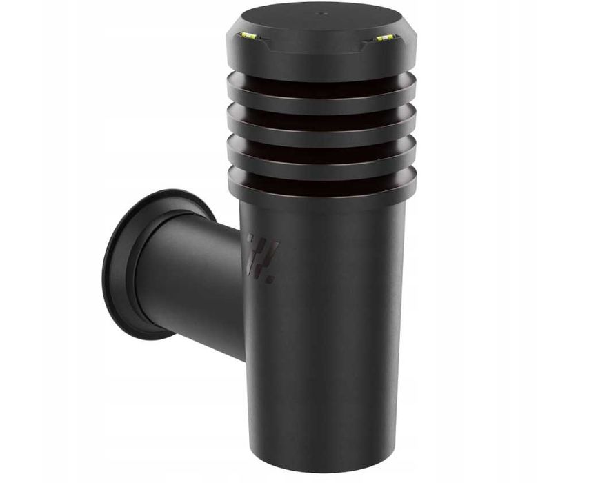 Nowy kominek wentylacyjny boczny ścienny wywiewka fi110