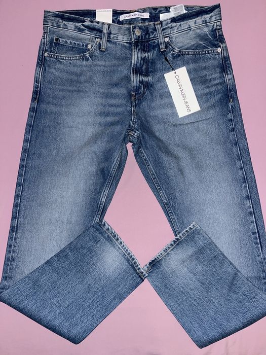 Wyprzedaż spodnie męskie Calvin Klein Jeans.