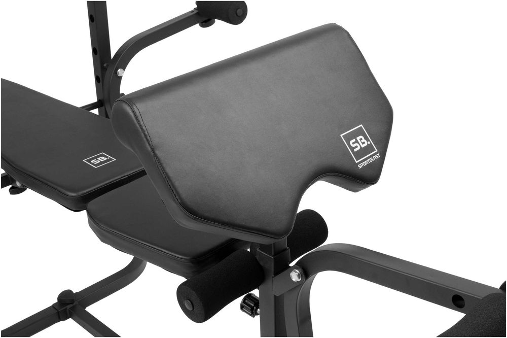 Ławka treningowa wielofunkcyjna stojaki rozpiętki modlitewnik LU