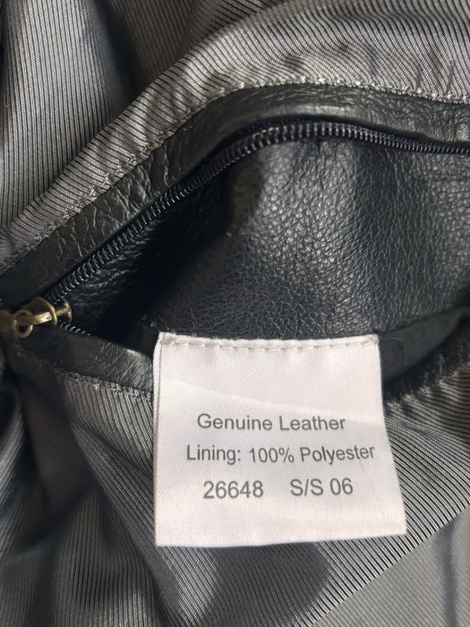 Шкіряна курта чоловіча XL