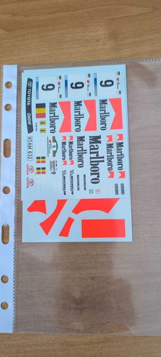 1/24 Decalques e acessórios das Marcas Studio 27, Reji, Renaissance