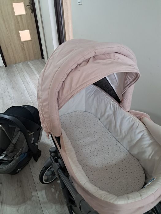Wózek 3w1 dla dziewczynki