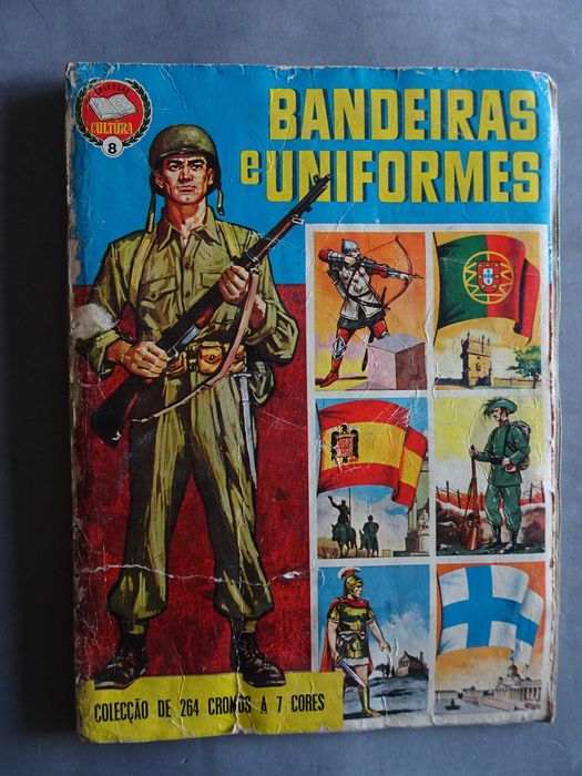 Caderneta de cromos Bandeiras e Uniformes - IBIS (faltam 43 cromos)