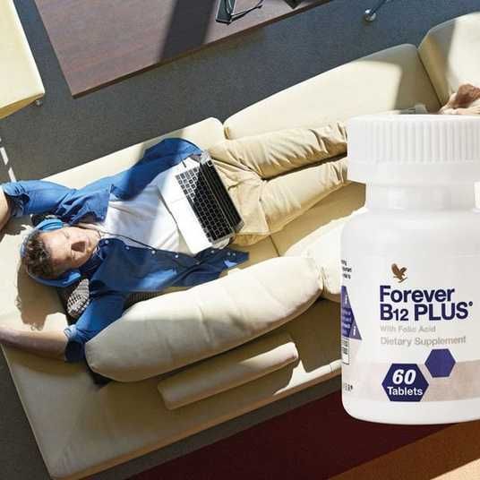 Основні вітаміни групи В - Форевер В12 Плюс (США) Forever B12 Plus